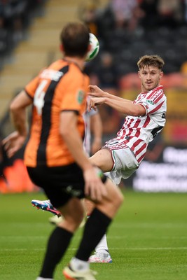 290725 - Barnet v Newport County - Carabao Cup Preliminary Round - Ben Lloyd of Newport County