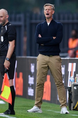 290725 - Barnet v Newport County - Carabao Cup Preliminary Round - Newport County Manager, David Hughes