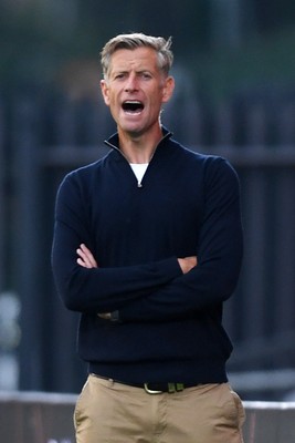 290725 - Barnet v Newport County - Carabao Cup Preliminary Round - Newport County Manager, David Hughes