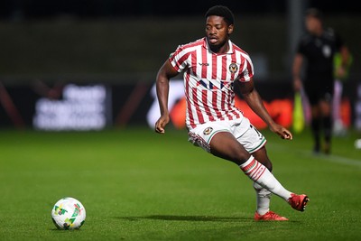 290725 - Barnet v Newport County - Carabao Cup Preliminary Round - Bobby Kamwa of Newport County