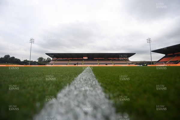 290725 - Barnet v Newport County - Carabao Cup Preliminary Round - A general view of the Hive Stadium, ahead of the match