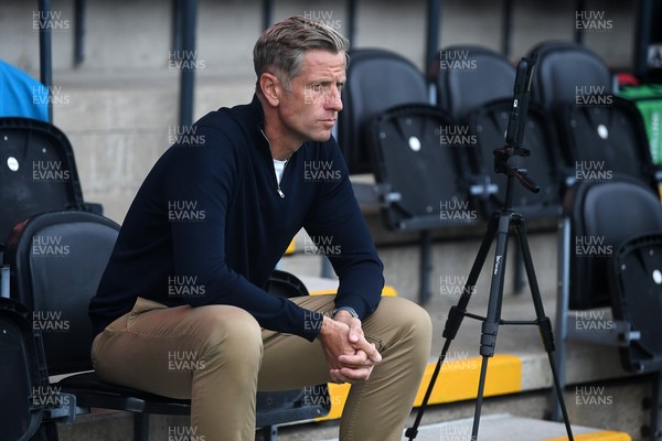 290725 - Barnet v Newport County - Carabao Cup Preliminary Round - Newport County Manager, David Hughes