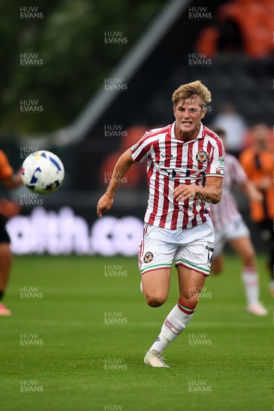 290725 - Barnet v Newport County - Carabao Cup Preliminary Round - Tom Davies of Newport County