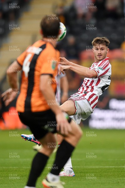 290725 - Barnet v Newport County - Carabao Cup Preliminary Round - Ben Lloyd of Newport County