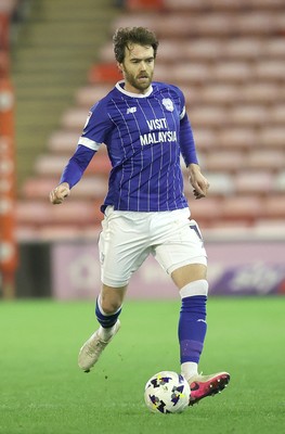 100326 - Barnsley v Cardiff City - Sky Bet League 1 - Calum Chambers of Cardiff