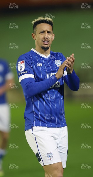 100326 - Barnsley v Cardiff City - Sky Bet League 1 - Callum Robinson of Cardiff at the end of the match