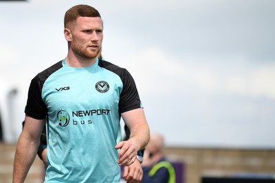 020526 - Barrow v Newport County - Sky Bet League 2 -  Lee Jenkins of Newport County arrives at the stadium