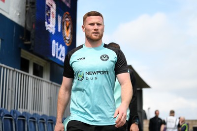 020526 - Barrow v Newport County - Sky Bet League 2 -  Lee Jenkins of Newport County arrives at the stadium