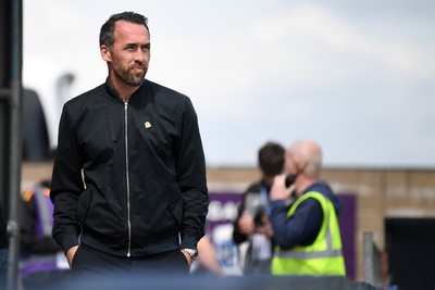020526 - Barrow v Newport County - Sky Bet League 2 -  Newport County Head Coach, Christian Fuchs arrives at the stadium