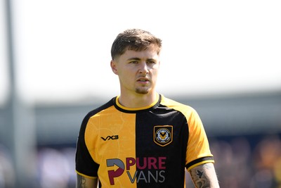 020526 - Barrow v Newport County - Sky Bet League 2 -  James Crole of Newport County