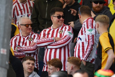 020526 - Barrow v Newport County - Sky Bet League 2 -  Fans