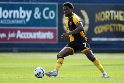 020526 - Barrow v Newport County - Sky Bet League 2 -  Bobby Kamwa of Newport County