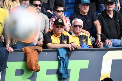 020526 - Barrow v Newport County - Sky Bet League 2 -  Dejected Newport after conceding the first goal