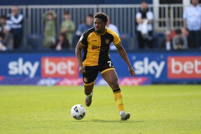 020526 - Barrow v Newport County - Sky Bet League 2 -  Bobby Kamwa of Newport County