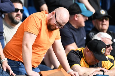 020526 - Barrow v Newport County - Sky Bet League 2 -  Newport fans