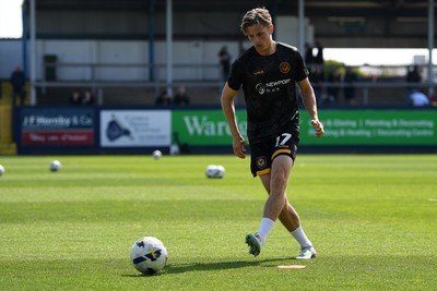 020526 - Barrow v Newport County - Sky Bet League 2 -  Tom Davies of Newport County