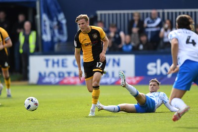 020526 - Barrow v Newport County - Sky Bet League 2 -  Tom Davies of Newport County