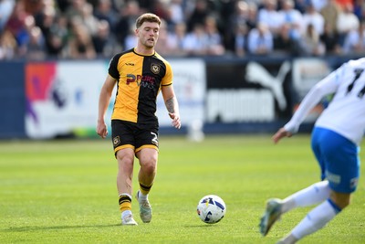 020526 - Barrow v Newport County - Sky Bet League 2 -  Cameron Evans of Newport County