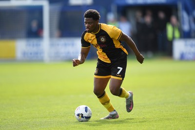020526 - Barrow v Newport County - Sky Bet League 2 -  Bobby Kamwa of Newport County