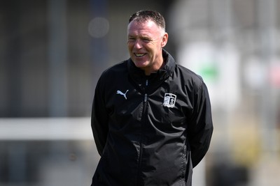 020526 - Barrow v Newport County - Sky Bet League 2 -  Barrow assistant coach, Graham Coghlan 
