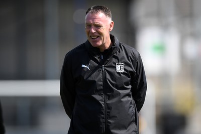 020526 - Barrow v Newport County - Sky Bet League 2 -  Barrow assistant coach, Graham Coghlan 