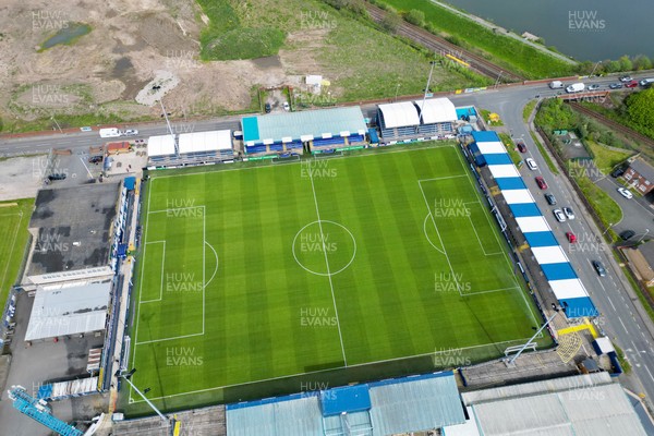 030526 - Barrow v Newport County - Sky Bet League 2 -  A general view of the Holker street Stadium