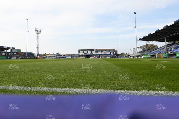 020526 - Barrow v Newport County - Sky Bet League 2 -  A general view of Holker Street Stadium ahead of the match