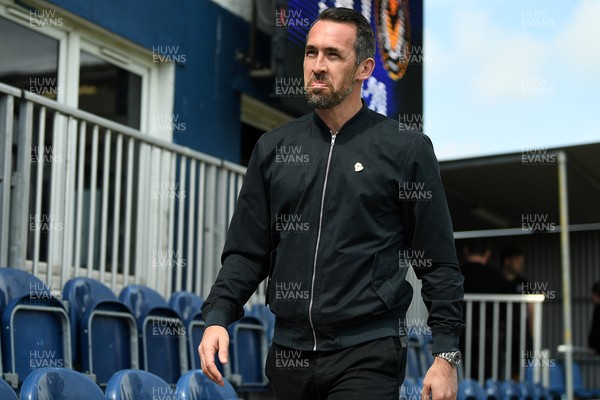 020526 - Barrow v Newport County - Sky Bet League 2 -  Newport County Head Coach, Christian Fuchs arrives at the stadium