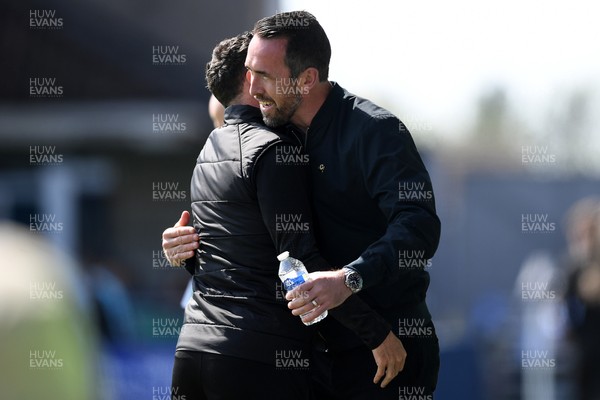 020526 - Barrow v Newport County - Sky Bet League 2 -  Newport County Head Coach, Christian Fuchs