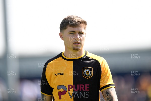 020526 - Barrow v Newport County - Sky Bet League 2 -  James Crole of Newport County