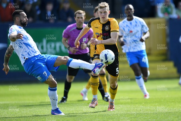 020526 - Barrow v Newport County - Sky Bet League 2 -  Sven Sprangler of Newport County