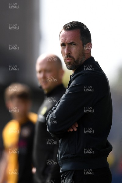 020526 - Barrow v Newport County - Sky Bet League 2 -  Newport County Head Coach, Christian Fuchs