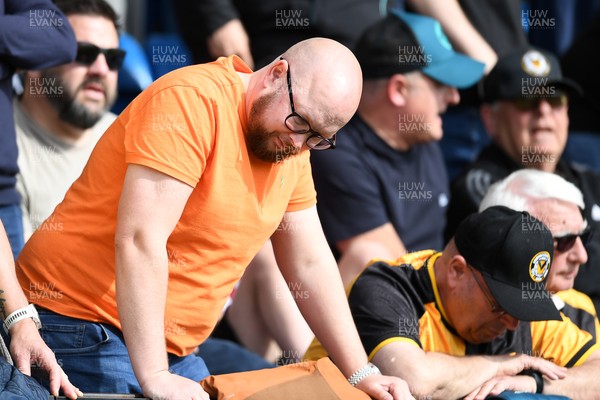 020526 - Barrow v Newport County - Sky Bet League 2 -  Newport fans