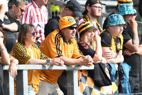 020526 - Barrow v Newport County - Sky Bet League 2 -  Newport fans