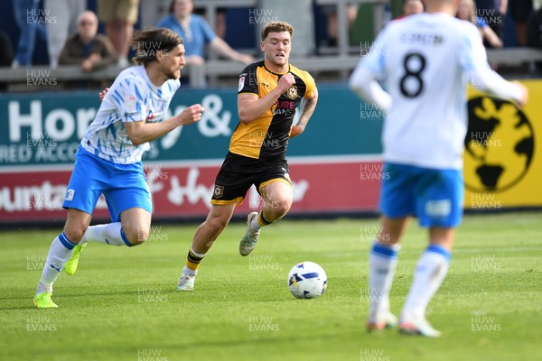 020526 - Barrow v Newport County - Sky Bet League 2 -  Cameron Evans of Newport County