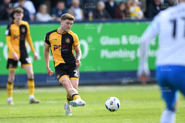 020526 - Barrow v Newport County - Sky Bet League 2 -  Cameron Evans of Newport County