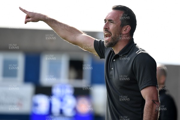 020526 - Barrow v Newport County - Sky Bet League 2 -  Newport County Head Coach, Christian Fuchs