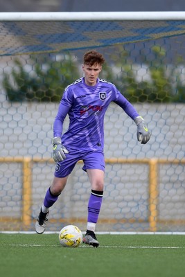 250725 - Barry Town United v Newport County - Pre Season Friendly - Jacob Carney of Newport County