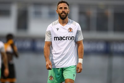 250725 - Barry Town United v Newport County - Pre Season Friendly - Robbie Willmott of Barry Town United