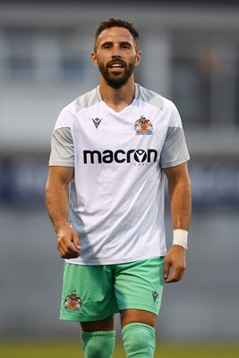 250725 - Barry Town United v Newport County - Pre Season Friendly - Robbie Willmott of Barry Town United