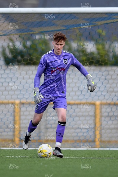 250725 - Barry Town United v Newport County - Pre Season Friendly - Jacob Carney of Newport County