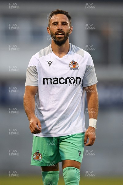 250725 - Barry Town United v Newport County - Pre Season Friendly - Robbie Willmott of Barry Town United