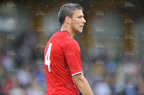 270713 - Barry Town v Cardiff City - Pre Season Friendly -   Fillip Kiss of Cardiff City