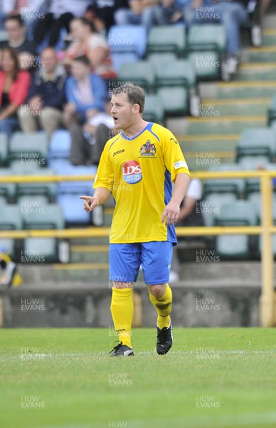 270713 - Barry Town v Cardiff City - Pre Season Friendly -     Geraint Frowen of Barry Town