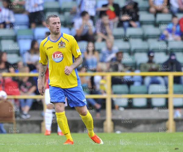 270713 - Barry Town v Cardiff City - Pre Season Friendly -   Jordan Cotterill of Cardiff City