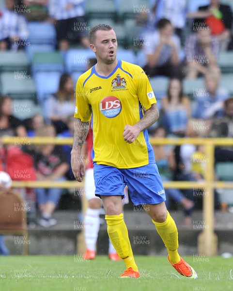 270713 - Barry Town v Cardiff City - Pre Season Friendly -   Jordan Cotterill of Cardiff City