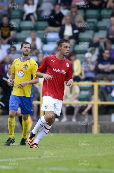 270713 - Barry Town v Cardiff City - Pre Season Friendly -     Joao Monterio of Cardiff City