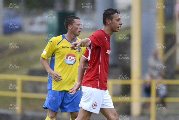 270713 - Barry Town v Cardiff City - Pre Season Friendly -     Joao Monterio of Cardiff City