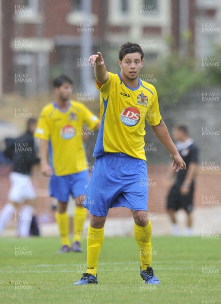 270713 - Barry Town v Cardiff City - Pre Season Friendly -    Troy Greening of Barry Town