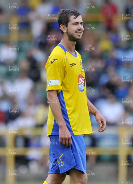 270713 - Barry Town v Cardiff City - Pre Season Friendly -    Lewis Cosslett of Barry Town